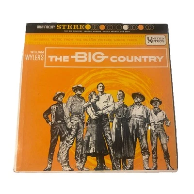 THE BIG COUNTRY - OST / JEROME MOROSS Vinyl Album. 1958, UAS 5004. VERY GOOD. - Image 1 of 3