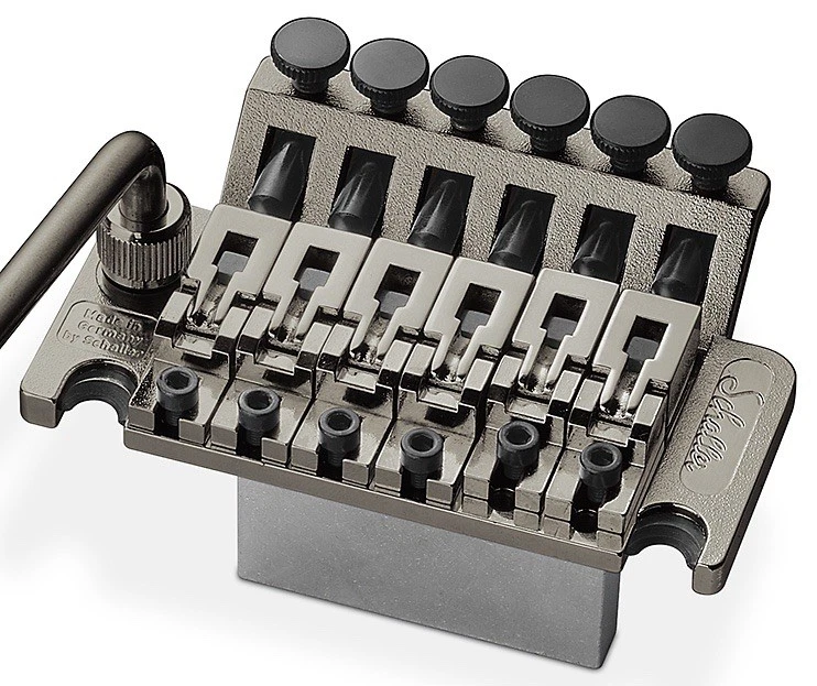 Schaller Tremolo Floyd Rose Ruthenium 块 42 坚果 r2 全新带盒 — 第 1/3 张图片