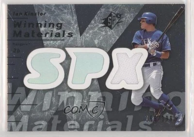 2007 SPx Winning Materials Silver /199 Ian Kinsler #WM-IK - Image 1 of 2