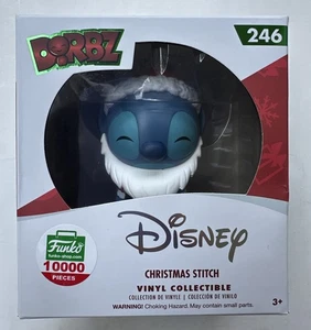 Funko Dorbz 246 Christmas STITCH Disney Special Edition LE 10000 Box Damaged - Picture 1 of 9