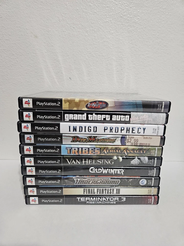 Playstation 2 Games Lot Of 10 Ps2 Games Lot Cib Complete Very Good Condition - Image 1 of 4