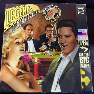MasterPieces Legends of the Silver Screen 750 Piece Puzzle Hollywood Stars - Picture 1 of 4