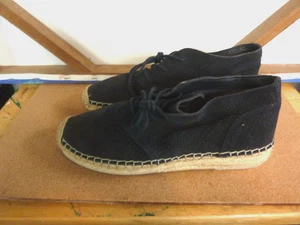 DOLCE VITA NAVY SUEDE CLOSED TOE ESPADRILLES     WOMENS SZ. 6     NWOB - Picture 1 of 4