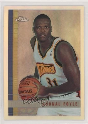 1997-98 Topps Chrome Refractor Adonal Foyle #217 Rookie RC - Image 1 of 2