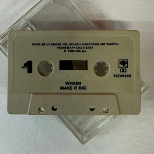 Wham! - Make It Big (Cassette Tape, 1984, Epic Records) CASSETTE ONLY - Picture 1 of 6