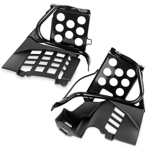 Heel Guards Footrest For Yamaha Banshee YFZ350 Left + Right Nerf Bars 1990-2006 - Picture 1 of 8