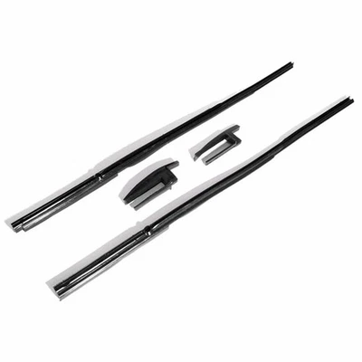 Sello de ventana de ventilación para Chevrolet Bel Air 1953-1954 convertible 2 piezas delanteras, R&L Foto 1 de 4