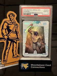 Mike Trout WARGOD Bo Jackson Battle Arena Update Blue Headliners Foil - PSA 10 - Picture 1 of 5