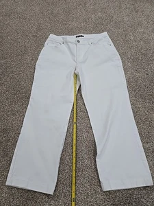 Lee Relaxed Fit Staight Leg Mid Rise weiß Damenjeans 14 kurz - Bild 1 von 10