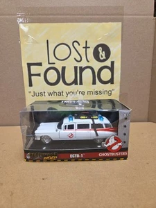 Hollywood Rides Ghostbusters Ecto-1 Metals Die Cast Maßstab 1:32 5" Auto * SIEHE BILDER - Bild 1 von 9