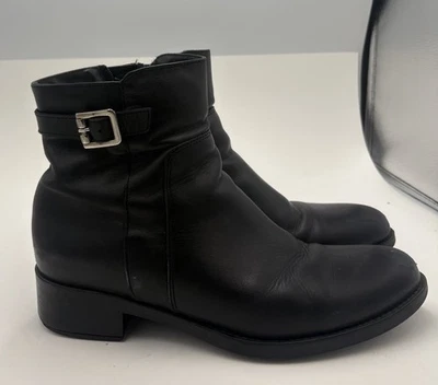 Botas impermeables La Canadienne Shelby para mujer negras 10 M desgastadas leer Foto 1 de 4