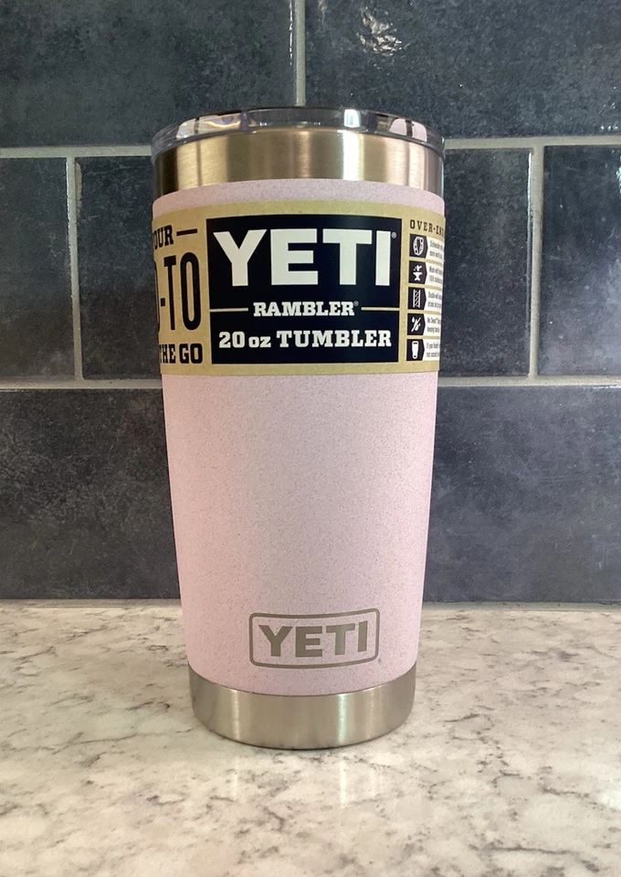 YETI Rambler 20 oz Tumbler with Magslider Lid Cherry Blossom