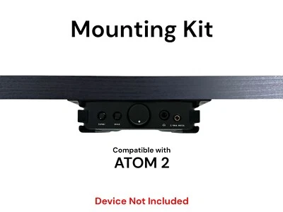 Desk Mount Kit for JDS LABS Atom 2 Amp or Dac - Under Desk Mount Brackets - Image 1 of 4
