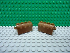 Lego 2 Cofre Tesoro Marrón Pirata De Colección - Imagen 1 de 1