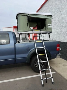 Takao Hardshell Roof Top Camp Tent Green For Cars Trucks SUVs Fits 2-3 Person - Picture 1 of 9