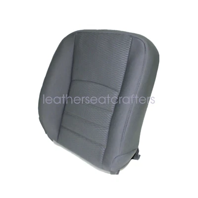 Cubierta de asiento de repuesto gris con respaldo inclinado superior del conductor para Dodge Ram 1500 2500 2013-18 Foto 1 de 4