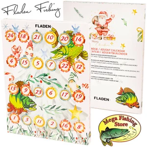 FLADEN Raubfisch Angler Adventskalender - Geschenk Angel Weihnachtskalender 2024 - Bild 1 von 4