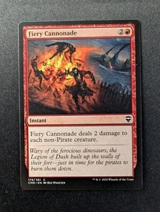 FIERY CANNONADE #178 Commander Legends - Picture 1 of 2