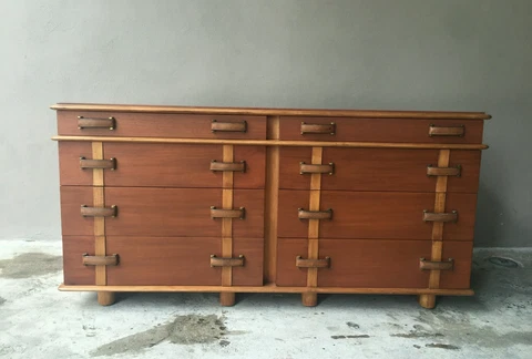 JOHNSON FURNITURE PAUL FRANKL STATION WAGON SERIES DOUBLE CHEST / CREDENZA P Cover