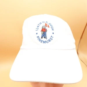 Pinehurst CC Hat Cap 124th US Open Ahead Golf PGA USGA Adjustable White - Picture 1 of 8