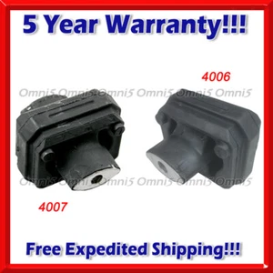 N447 Fits 2006-2007 Dodge Ram 1500 5.7L F/LT & F/RT Engine Mount Bushing 2pc - Picture 1 of 1