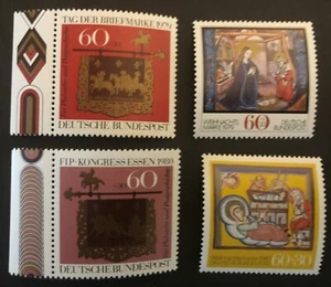 BroadviewStamps Germany #B564/B569/B581-82 some w decorative margins MNH XF CV$9 - Picture 1 of 1