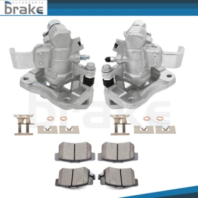 Rear Brake Calipers Ceramic Pad Kit for Honda Civic 06-2015 Acura ILX 2013-2018 - Image 1 of 4