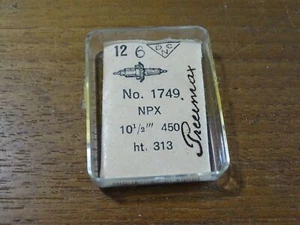 PIECE HORLOGERIE 1 AXE DE BALANCIER POUR MONTRE PRECIMAX 10 1/2" 450   HT. 313 - Imagen 1 de 1