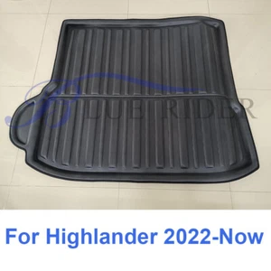 Protector de piso alfombrilla de carga bandeja maletero trasero para Toyota Highlander 2021-2024 22 23 - Imagen 1 de 4