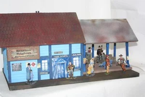 76065 Bigfort Junction Eisenbahn Haltepunkt, für 7 cm Sammelfiguren Wild West - Bild 1 von 11
