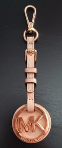 Michael Kors Keychain Brown Leather and Gold - Picture 1 of 4