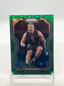 Zack Baun 2020 Panini Prizm Green Parallel Rookie Card - Picture 1 of 2