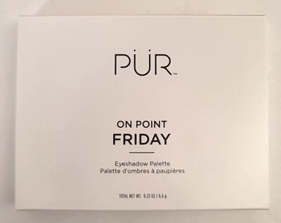 PUR Eyeshadow Palette On Point Friday 6 Shades 0.23oz - New with Box - Image 1 of 4