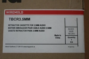 Retractor de cable TBCR3,5 mm legrand wiremold 3,5 mm - Imagen 1 de 2