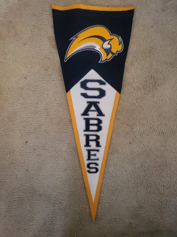 Buffalo Sabres NHL Pennant 17x40 Wool Blend Pennant Cover