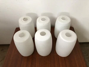 3 opake Glasschirme Vintage Mitte 20. Jahrhundert - 60er Jahre - Bild 1 von 6