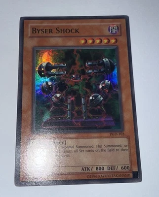 Yugioh Byser Shock PGD-103 Ultra Rare Unl Original Print (NM) - Image 1 of 2