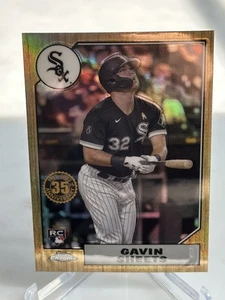 2022 Topps Chrome Gavin Sheets Rookie 1987 35th Anniversary Refractor 87BC-20 - Picture 1 of 2