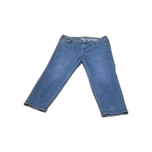 Torrid 22W Short Perfect Boyfriend Ankle Vintage Stretch Denim Jeans Medium Wash - Bild 1 von 20