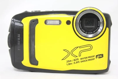 Fujifilm FinePix XP140 Yellow Compact Digital Camera Waterproof 4K Tested Used - Image 1 of 4