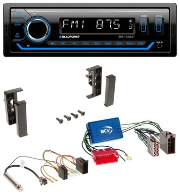 Blaupunkt MP3 Bluetooth USB AUX Autoradio für Audi A2 A3 8L A4 B5 A6 C5 Aktivsys - Bild 1 von 4