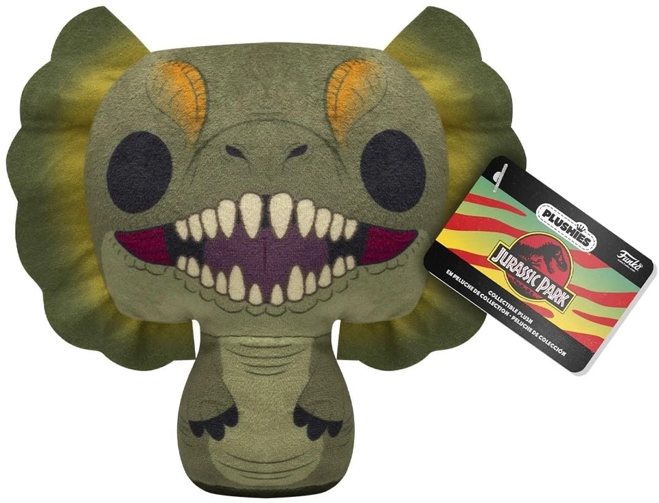 Funko Pop! Plush Mini: Jurassic Park - Dilophosaurus - Collectable Soft Toy - Bi - Image 1 of 1
