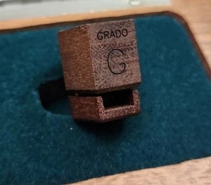 GRADO Reference Platinum 1 wooden Cartridge  In Excellent Condition - Picture 1 of 12