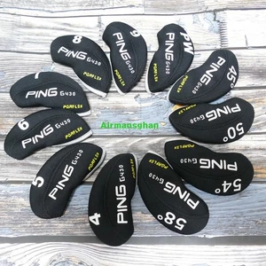 IRON Cover SET P G430 Black color 11P Color Wedge set 45 50 54 58 Pw - Picture 1 of 8