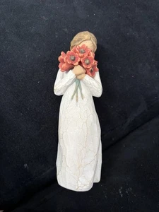 Figura Demdaco 2009 Willow Tree rodeado de amor Susan Lordi - Imagen 1 de 3