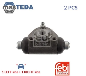12010 DRUM WHEEL BRAKE CYLINDER PAIR REAR FEBI BILSTEIN 2PCS NEW OE REPLACEMENT - Picture 1 of 6
