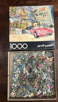 Rompecabezas Springbok Gremlins Vintage Go Gizmo 1984 1000 piezas Foto 1 de 4