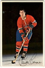 1970-71 Team Postcards Claude Larose #NNO Montreal Canadiens