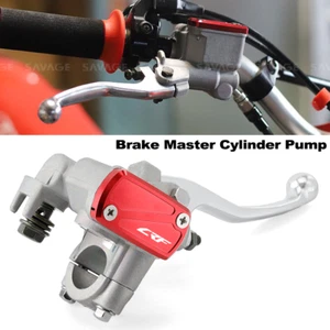 Brake Master Cylinder Pump With Lever For HONDA CRF 250F 250R/X/RX 450R/X 450RX - Picture 1 of 12