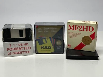 41 Disquetes de Alta Densidad 1.44MB 3.5". Algunos nuevos, algunos usados.  Foto 1 de 4